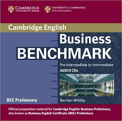 Аудіодиск «Business Benchmark Pre-int/Inter BEC Preliminary...