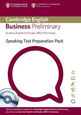 Підручник «Speaking Test Preparation Pack for BEC Preliminary:...