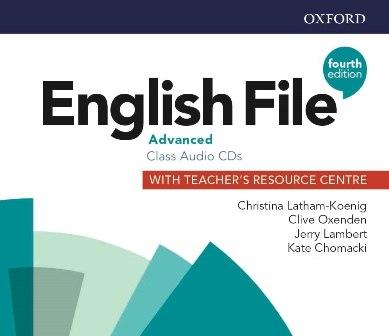 Аудіодиск «English File 4th Edition Advanced Class...
