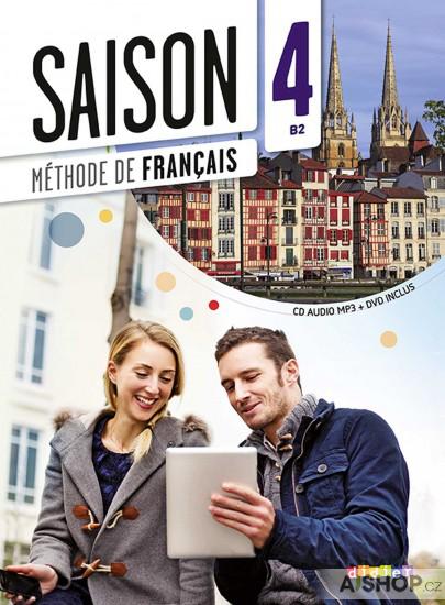 Підручник «Saison 4 (В2). Livre de l'eleve + CD + DVD»