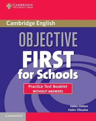 Робочий зошит «Objective First For Schools. Practice...