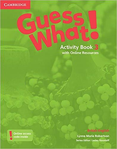 Підручник «Guess What! Level 3 Activity Book with Online...
