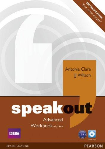 Посібник «SpeakOut Advanced Workbook + Key + CD (робочий...