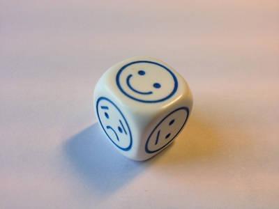 Посібник «Mini Flashcards Language Games: Dice - Mood....