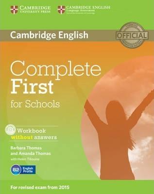 Робочий зошит «Complete First for Schools. Workbook...