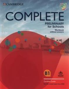 Робочий зошит «Complete Preliminary for Schools 2 Ed...