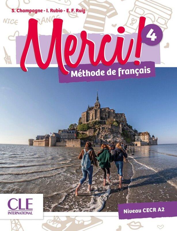 Підручник «Merci! 4 A2 Livre + DVD-ROM»