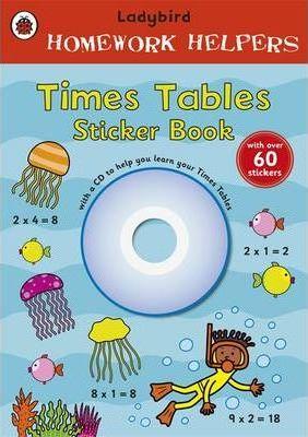 Посібник «Homework Helpers: Times Tables. Sticker Book...