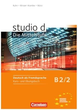 Комплект книг «Studio d B2/2. Kurs- und Ubungsbuch...