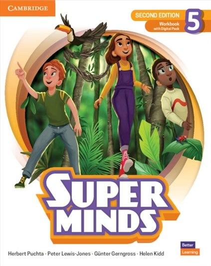 Робочий зошит «Super Minds 2nd Edition 5 Workbook with...