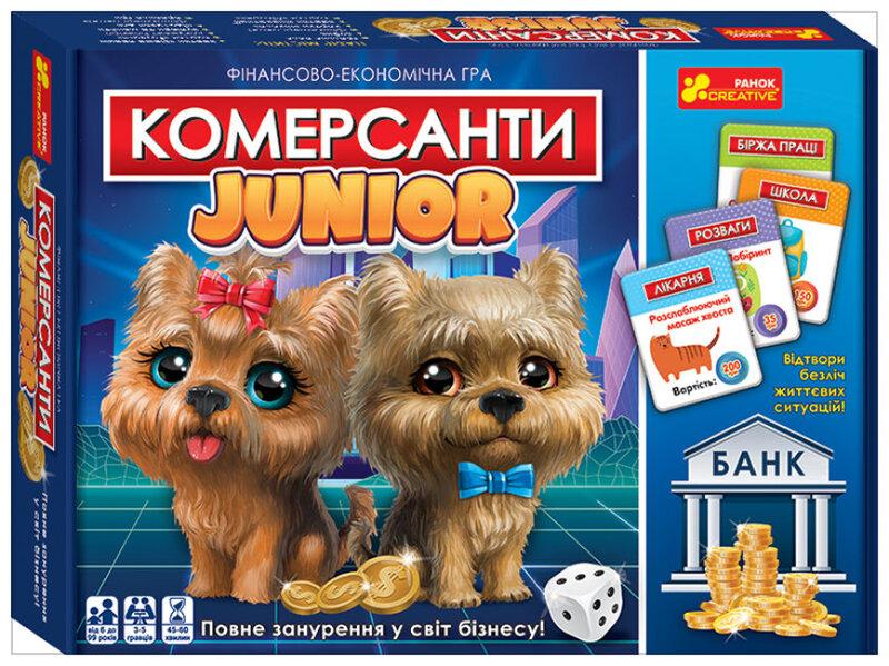Настільна гра «Настільна гра. Комерсанти. Junior»