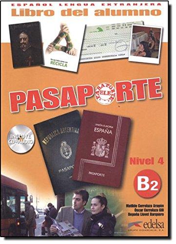 Підручник «Pasaporte 4 (B2). Libro del alumno + Audio...