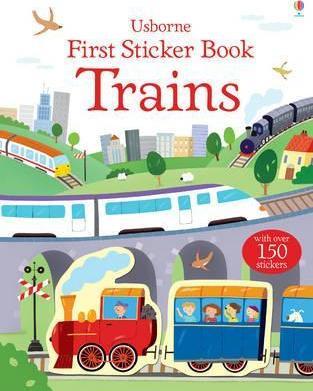 First Sticker Book. Trains