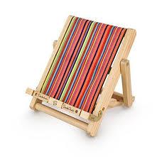 Тримач для книг Deckchair Bookchair Deluxe Medium Stripy