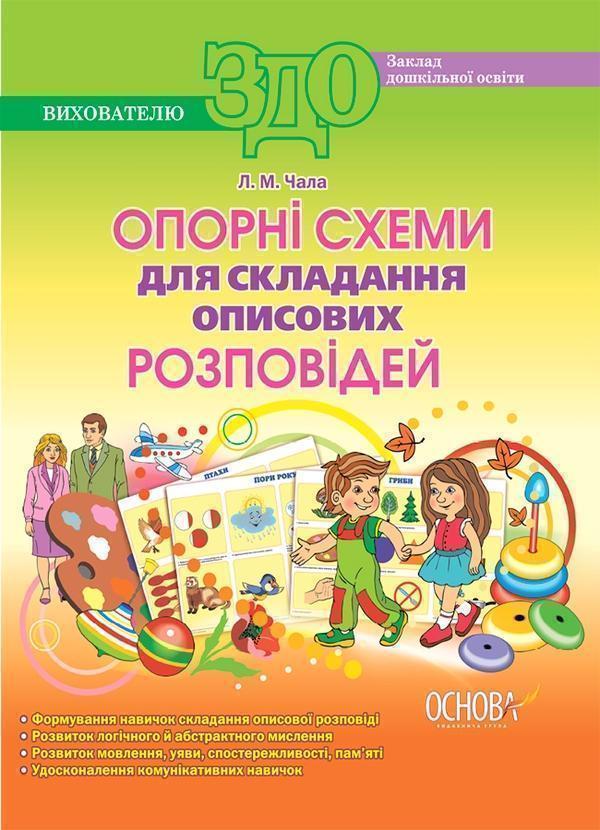 Опорні схеми для складання описових розповідей