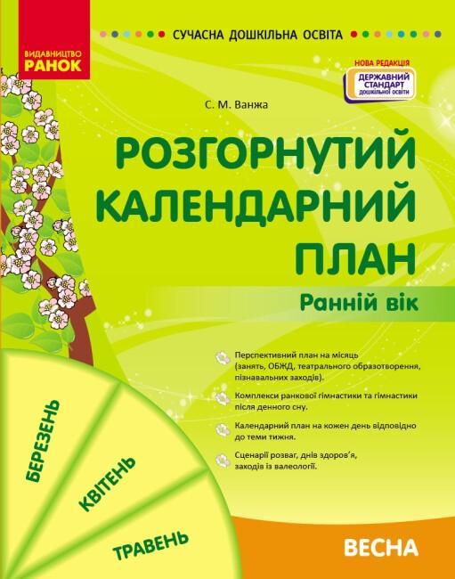 Розгорнутий календарний план. Ранній вік. Весна