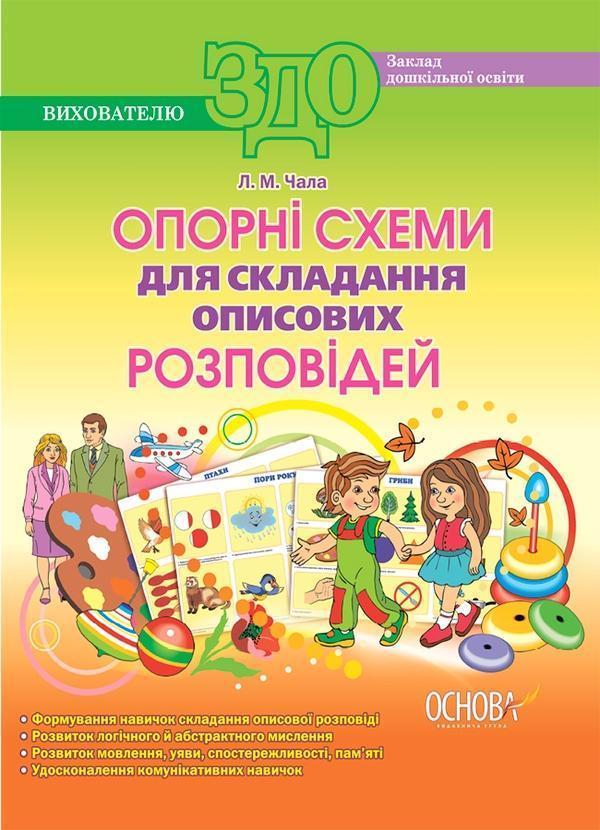Опорні схеми для складання описових розповідей