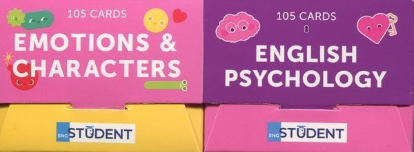 Картки англійських слів. Psychology & Emotions (210...