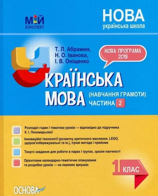 Українська мова (навчання грамоти). 1 клас. Частина...