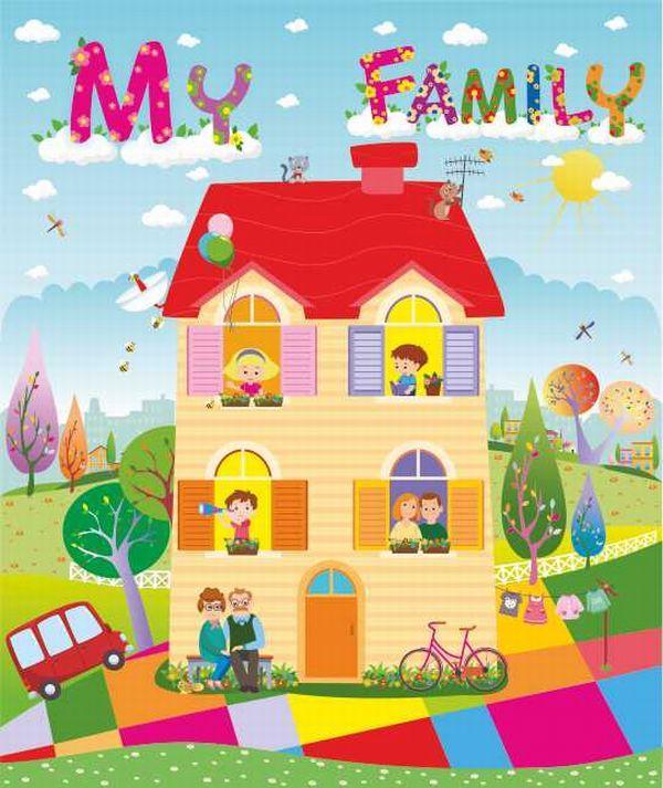 Лепбук My Family