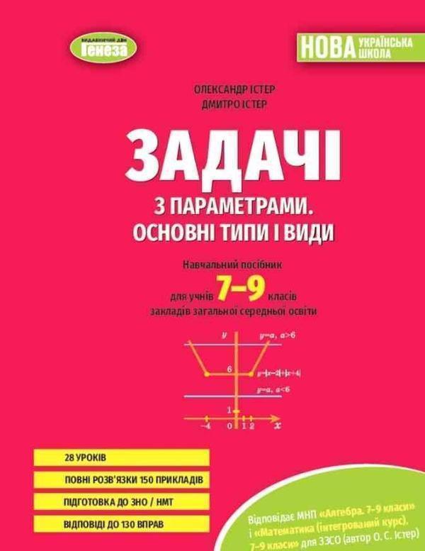 Задачі з параметрами. Основні типи і види. Посібник...