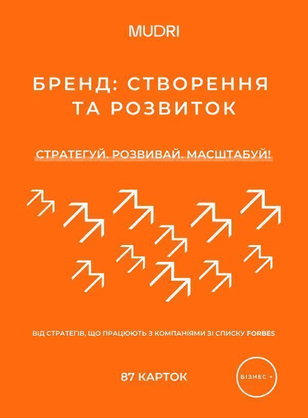 Набір карток «Бренд: створення та розвиток»