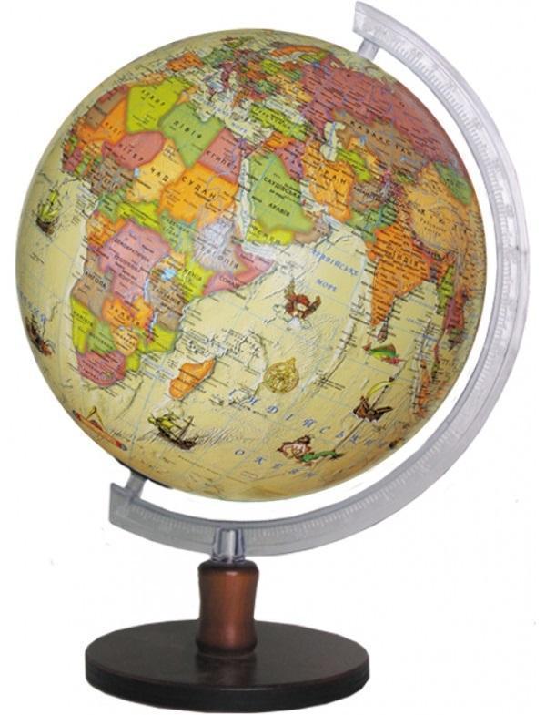 Глобус Політичний під старовину 32 см