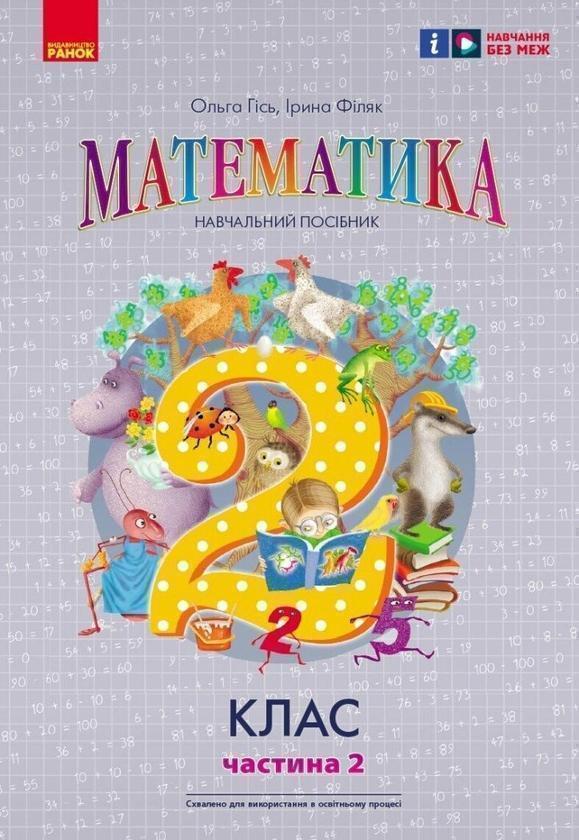 Математика. 2 клас. Навчальний посібник у 3-х частинах....