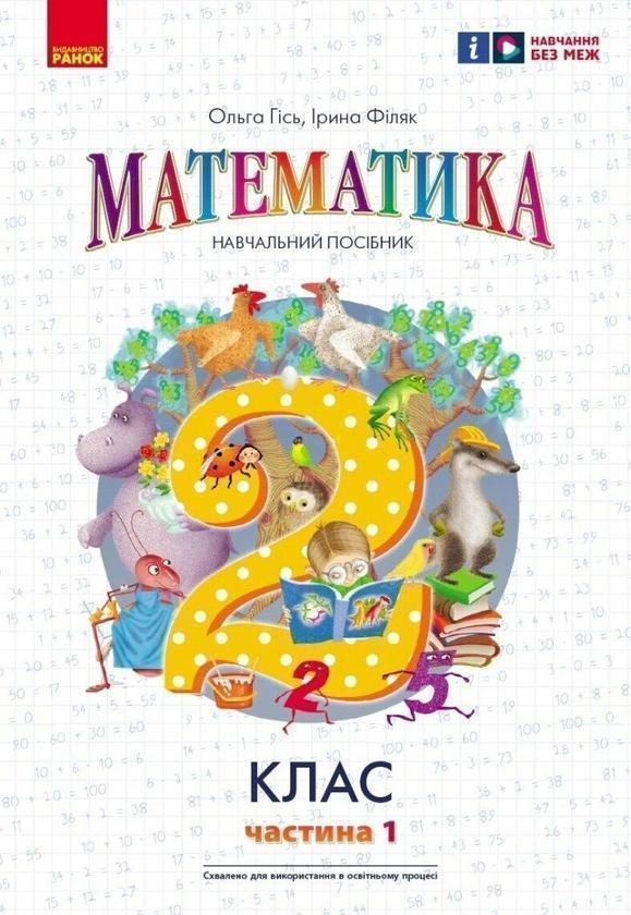 Математика. 2 клас. Навчальний посібник у 3-х частинах....