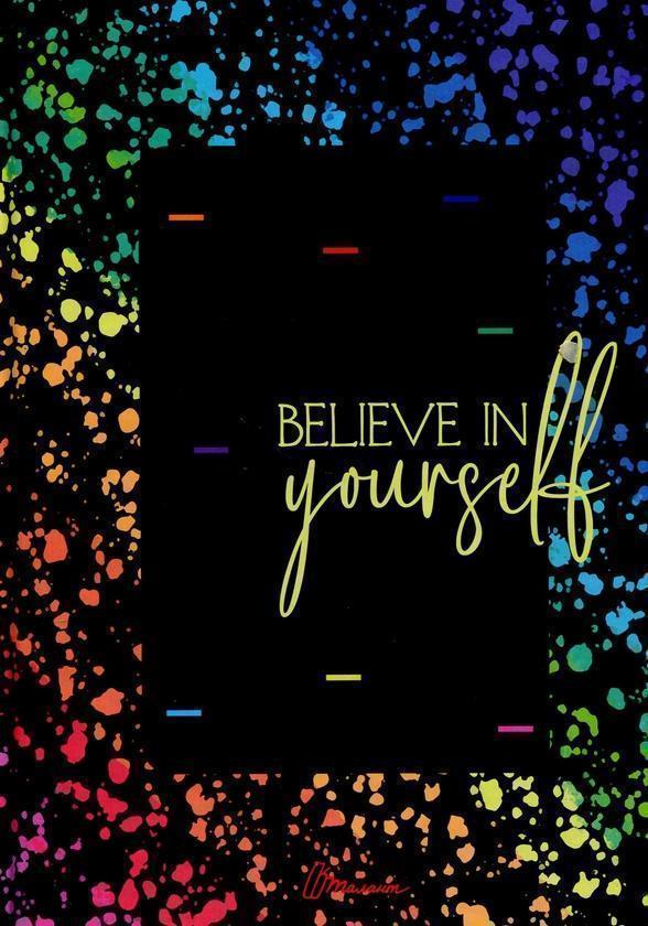 Мотиваційний щоденник Believe in yourself
