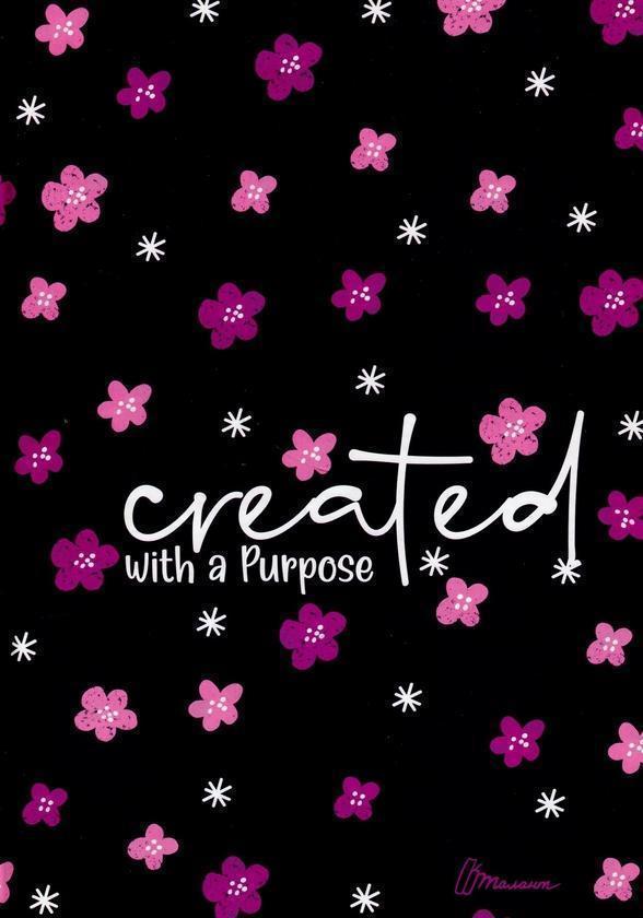 Книга Мотиваційний щоденник Created with a Purpose