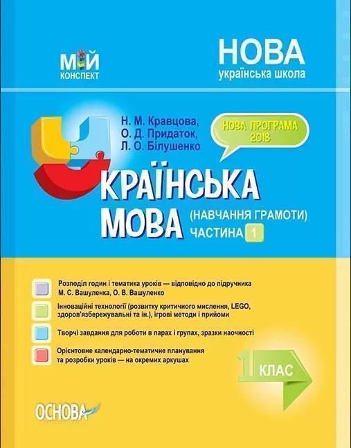 Книга Українська мова (навчання грамоти). 1 клас. Частина...