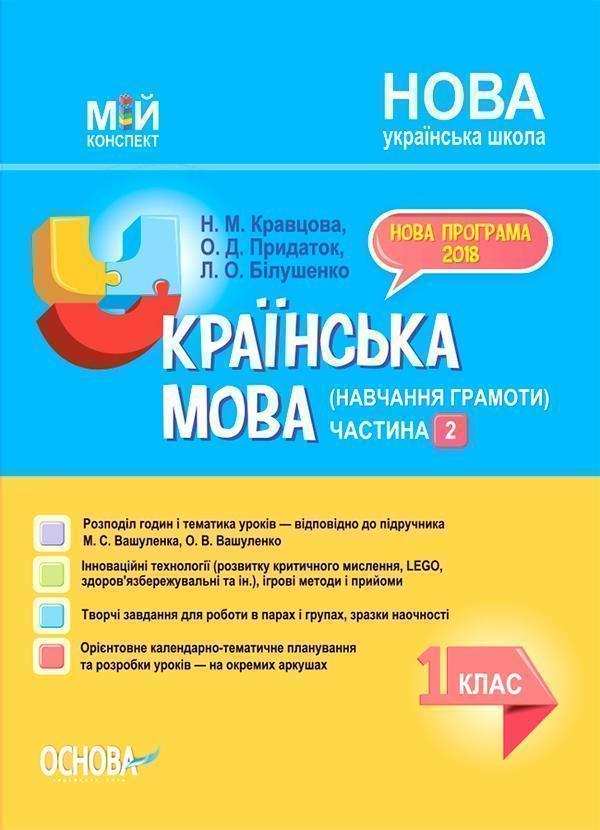 Книга Українська мова (навчання грамоти). 1 клас. Частина...
