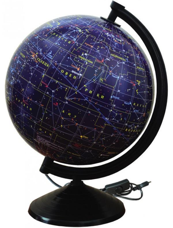 Книга Глобус Зоряне небо з підсвічуванням 26 см