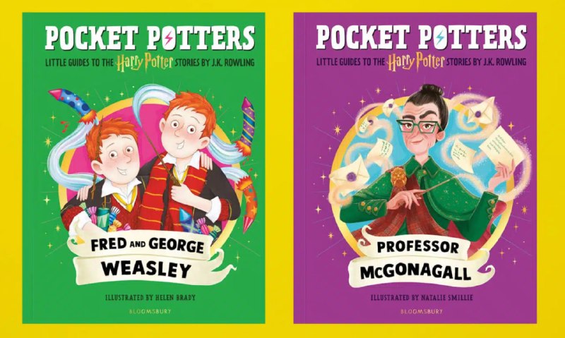 Bloomsbury випустить дві нові книжки Джоан Роулінґ у серії Pocket Potters