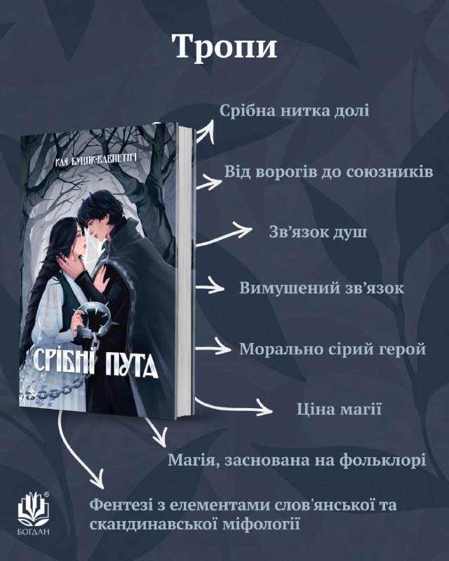 Видавництво «Навчальна книга — Богдан» випустить словенське темне фентезі «Срібні пута»